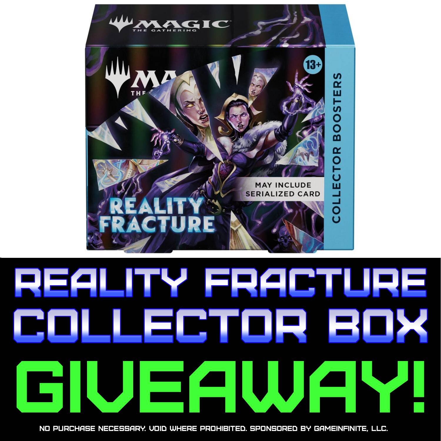 Reality Fracture Collector Box Giveaway Limited-Time Only!