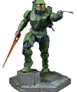 Halo Infinite Master Chief with Grappleshot 10" PVC Statue (Exclusive Red Energy Sword Variant) — Dark Horse